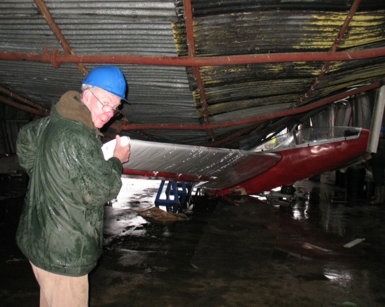 Hangar Collapse - January 2010