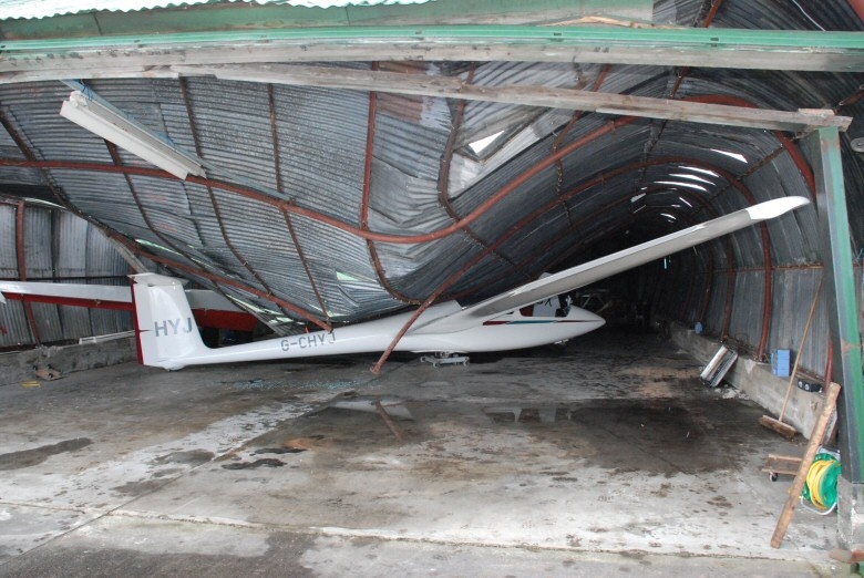 Hangar Collapse - January 2010