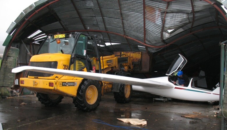 Hangar Collapse - January 2010